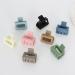 Small Square Hair Claw Clips for Thin Hair 1.6 Inch Medium Size Rectangle Hair Clips Matte Non-Slip Hair Accessories for Women and Girls (8-Multi Colour) - Buy Online on GoSupps.com