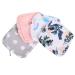 Gleavi 4 pieces women's binding bags Women's accessories Blumen-Make-up bag lipstick holder Period set for girls portable make-up bag pad bag colored A 15x15x4cm