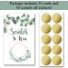Haizct 50 Pack Eucalyptus Party Blank Gift Certificate Scratch Off Cards for Small Business Spa Beauty Makeup Hair Salon Baby Shower Bridal Shower Raffle Ticket Country Wedding-GK079 - Buy Online on GoSupps.com