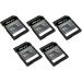 PNY 32GB Elite Class 10 U1 V10 SDHC Flash Memory Card 5-Pack - 100MB/s Read, Full HD, UHS-I, Full Size, 32GB - 5 Pack - Buy Online on GoSupps.com
