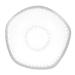 Doitool aromatherapy shell made of glass transparent tray warmer bowl bowl bowl with essential oils flower ring holder glass shell candle warming trays oil heating oil bearing South Korea