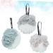 Buy Minkissy 3pcs Bath Sponge Set - Exfoliating Body Loofah Scrubber for Shower - Ideal for Women - International Shipping Available - Buy Online on GoSupps.com