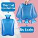 Heat Bottle with Plant Motif - Avocado Texture Soft Waist Cover Ideal for Hands Shoulders Legs Back & Neck | Perfect Warm Water Bag - International Shipping Available - Buy Online on GoSupps.com