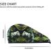 Anime Gamepad Dry Hair Cap for Girls Soft Super Absorbent Elastic Wrap for Quick Drying Long Thick Hair Black - Buy Online on GoSupps.com
