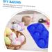 TOPBATHY 2 Pcs Six Egg Mold Silicone Baking Pans Dragon Egg Scales Egg Mould Easter Egg Cake Mold Homemade Soap Silicone Loaf Pan Cake Baking Soap Cupcakes Silica Gel Chocolate Mold Biscuit 22.2X12.7CM Blue - Buy Online on GoSupps.com