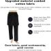 Shop Daily Wear Adult Open Crotch Pants - Skin-Friendly Breathable Postoperative Nursing Pants in Medium Black - Easy On/Off for Comfort - Buy Online on GoSupps.com