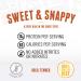 Perky Jerky Sweet & Snappy 100% Grass Fed Beef Jerky - 12-Pack, 2.2oz Each - Buy Online on GoSupps.com