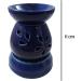India Meets India Thanksgiving Handicraft Ceramic Essential Oil Diffuser and 10ml Lotus Essential Oil Aroma Diffuser Aromatherapy Diffusers Best Gifting Made by Awarded Indian Artisan - Buy Online on GoSupps.com