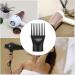2 Pcs Hair Dryer Diffuser Comb Attachment Nozzles - Black - Buy Online on GoSupps.com