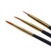 3pcs Nail Art Drawing Pens Set | Embossing & Painting Brushes for DIY Manicure | International Shipping - Buy Online on GoSupps.com