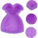 OUNONA 2pcs Mermaid Cake Mold Mini Candy Broiler Pan for Oven Mermaid Tail Ice Mold Butter Molds Oven Baking Tool Silicone Soap Mold Candy Mold Fishtail Baking Tools Silica Gel 24X17X4CMx2pcs Random Colorx2pcs - Buy Online on GoSupps.com