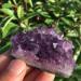 Natural Crystal Rough Natural Amethyst Quartz Crystal Cluster Specimen 50-60g - Buy Online on GoSupps.com