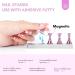 SAVILAND 500Pcs Gel Nail Tips with Nail Stand Press On - DIY Manicure Kit for Women - Buy Online on GoSupps.com