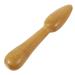 Frcolor Traditional massage device edge tool iastm Tools for mobilizing the depth tissue massage roller Massage cone Massage cone made of wood pumpkin shape acupuncture rod scrollrad