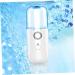 BIUDECO 3pcs Nano Water Replenishing Instrument Handheld Steamers Portable Facial Moisturizing White Plastic - Buy Online on GoSupps.com