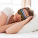 Buy SSIMOO Sunflower Sun Print Double-Sided Eye Mask | Soft Light Blocking for Better Sleep Quality - Buy Online on GoSupps.com