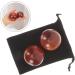 Buy Gleavi 6 Pcs Wooden Health Balls for Acupuncture & Muscle Massage | Chinese Rolling Balls - 5x5 cm - Buy Online on GoSupps.com