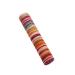 Baby hair gum for girls multi-colored small hair tie no folds ponytailers for babies toddlers toddlers hair gum thin red (C one size)