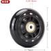 TOBWOLF 8 Pack Inline Skate Wheels 76mm 84A with ABEC-7 Bearing - Indoor/Outdoor Roller Blade Skating Wheels & Luggage Wheels - Training Wheels for Scooters - Black - Buy Online on GoSupps.com