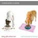 Reopet Waterproof Silicone Feed Mats for Pets Elevated Edge Dog & Cat Space Mats (53x37 cm Plum) | Durable & Non-Slip Feeding Solutions - Buy Online on GoSupps.com