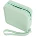 Solustrious storage bags for menstruation packs made of silicone (oceang green) cosmetic bag walleting Prochen for girls in teenage -age bags for women's bandages form tampon