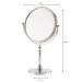 Danielle Vanity Countertop Mirror | 1x and 10x Magnification | Silver Finish - Buy Online on GoSupps.com