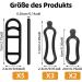 Tuserxln Bicycle Stretch Silicone Tape - 10 Adjustable Rubber Rings for LED Bike Lights & Flashlights | International Shipping - Buy Online on GoSupps.com
