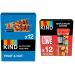 KIND Bars Gluten Free Snack Bars Fruit & Nut 12 Bars and Bars Gluten Free Snack Bars Maple Pecan Almond 12 Bars
