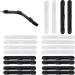 10 Pairs Silicone Glasses Ear Hooks - Anti-Slip Covers (5 Black + 5 White) | Improve Comfort & Fit for Glasses | International Shipping Available - Buy Online on GoSupps.com