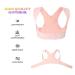 Posture Corrector for Men & Women | Adjustable Upper Back Brace - Improve Posture & Relieve Back Pain - Medium Blue - Buy Online on GoSupps.com