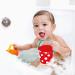 Hape Colorful Bucket Set | Three-Piece Water Wheel Bath Toy for Toddlers | Multicolored | International Shipping Available - Buy Online on GoSupps.com