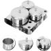 FOMIYES 5 Sets Nagel Liquid Holder - Stainless Steel Nail Accessories & Manicure Tools for Salon Quality Nailart Cleaning - Buy Online on GoSupps.com