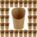 French Fries Paper Cups 100pcs Snacks Kraft Paper Cups Cones Trays Ice Cream Cups Holder Charcuterie Cups for All - Buy Online on GoSupps.com