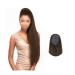 Ponytail Extensions 24 Inch Drawstring Ponytail Extension for Black Women Yaki Straight Ponytail Extension Synthetic Long Clip In Ponytail Hair Pieces for Women (Color : 4 Size : 24inches) 24inches 4