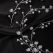 BERYUAN White Flower Pearls Wedding Hair Vine Pearls Wedding Headband Silver Bridal Headpiece Wedding Hair Accessory for Brides Bridesmaid Girls (Silver) - Buy Online on GoSupps.com