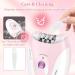 Pluxy Facial Epilator for Women - LED Light Two Speed Hair Removal for Face Bikini Arms Legs & Armpits - International Shipping Available - Buy Online on GoSupps.com