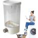 Scent Booster Beads Dispenser Non-Punching Wall-Mounted Dry Food Dispenses - Large Capacity Laundry Scent Beads Dispenser with Measuring Cup for Solid Grain Organize Tosier Big - Buy Online on GoSupps.com