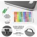 Plant Therapy Essential Oil Storage Case for 70 Bottles - Gray/Dark Gray | Includes Top Labels and Bottle Opener - Buy Online on GoSupps.com