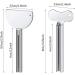 Newaner Tubenquetscher Metal 6 Pieces - Stainless Steel Tube Press & Toothpaste Squeezer for Cosmetics Kitchen Bathroom and Studio Use - Buy Online on GoSupps.com