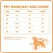 Best Pet Supplies Voyager Waterproof Dogs Raincoat - Yellow, Small (Chest 16-19 in) - 253-YW-S - Buy Online on GoSupps.com