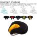 Xanperex Black Dual Rail No Nose Gel Bike Seat Cushion for Men/Women - Comfortable Bicycle Seat for Mountain, Cruiser, Indoor, Spin Bikes - Buy Online on GoSupps.com