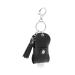 Didiseaon Shampoo Travel Container Perfume Bottle Set Holder Keychain Bottle Cover Keyring Silicone Bottle Caps Travel Hand Bottle Keychain Mini Perfume Bottle Water Bottle Cover 10x4.3cm Black
