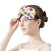 Colorful Dot Sleep Mask for Women | Adjustable Eye Shades Cover with Elastic Strap - Perfect for Travel & Relaxation - Buy Online on GoSupps.com