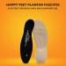 Happy Feet Orthotic Gel Inserts for Plantar Fasciitis - High Arch Support Shoe Insoles for Men & Women (Size M 7-8 / 8.5-10 - Buy Online on GoSupps.com