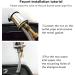 Salon Shampoo Faucet Salon Basin Tap Replacement Bowl Hose Shampoo Faucet Salon Mixing Valve Professional Shampoo Bowl Faucet Hose for Shampoo Bed - Buy Online on GoSupps.com