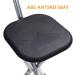 Walking Stick with Seat Cane Portable 2-in-1 Crutches Stainless Steel Lightweight Folding with 3-Legged Stool Elderly Travel Walking Black Walking Sticks for Elderly Gift - Buy Online on GoSupps.com