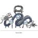 ARIOU Hair Clips Women Dragon Hair Clip Spring Festival Hair Clips Metal Claw Clips For Thick Hair Dragonfly Hair Clip Metal Claw Clips For Thick Hair Dragon Pearl Hair Clips Blue - Buy Online on GoSupps.com