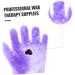 FRCOLOR 1 Pair Hand Wax Set Foot Wax Set Gel spa Gloves Repairing Hand Masks Hand Care Gloves Cracked Hand Gloves Clear moisturizing Gloves Beauty Hand Masks Gel spa Masks Milk Facial mask 25x5.4x0.8cm Violet - Buy Online on GoSupps.com
