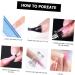 FOMIYES 4 Sets Nail Extension Set DIY Tools Manicure Art Kit DIY Accessories Nail Art DIY Accessory Nail Accessories Nails Kits Nail Kits Manicure Extension Patch Plastic Clip Double Head - Buy Online on GoSupps.com