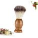 Minkissy Wooden Beard Brush & Razor | Best Bristle Hairbrush for Men Ideal for Mustaches & Beard Care - Buy Online on GoSupps.com